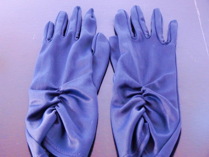 Wedding Gloves Navy