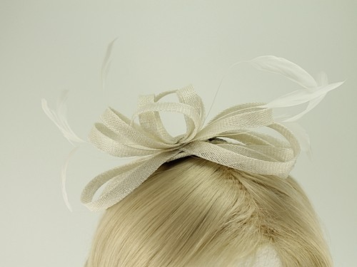 Failsworth Millinery Sinamay Loops Fascinator