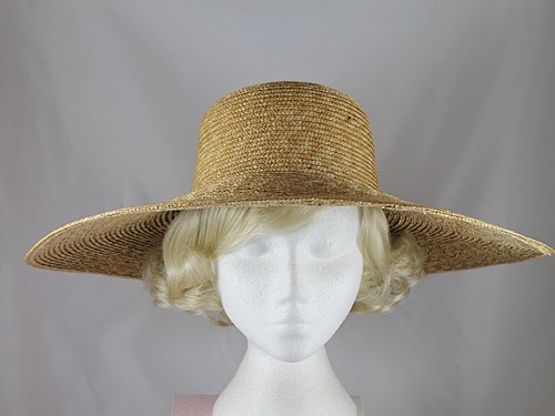 Wide Brimmed Straw Hat