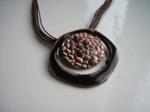 Brown and Bronze Necklace