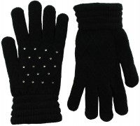 Foxbury Ladies Diamante Gloves