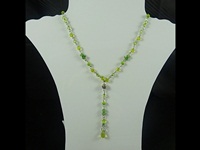 Bead and Chip Necklace