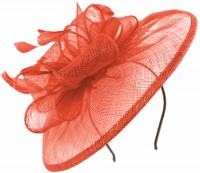 Failsworth Millinery Sinamay Disc Headpiece