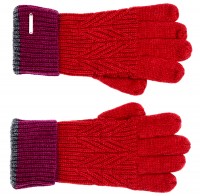 Alice Hannah Wool Knitted Gloves
