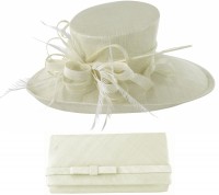 Max and Ellie Events Hat with Matching Occasion Bag