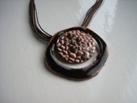 Brown and Bronze Necklace