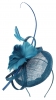 Molly and Rose Occasion Pillbox Fascinator in Blue