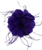 Failsworth Millinery Feather Fascinator in Cobalt