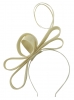 Hawkins Collection Loops and Quill Aliceband Fascinator in Cream