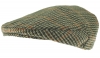 Hawkins Country Collection Wool Flat Cap in Green