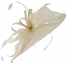 Max and Ellie Ascot Disc Headpiece in Ivory
