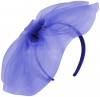 Aurora Collection Layered Crin Disc Headpiece in Lilac