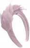 Failsworth Millinery Events Feathered Headband in Lupin