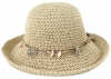 SSP Hats Shells Straw Hat in Natural