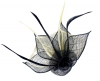 Aurora Collection Rose Two Tone Fascinator
