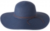 Failsworth Millinery Capri Wide Brim Straw Sun Hat in Navy