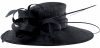 Failsworth Millinery Loops Events Hat in Navy