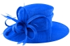 Failsworth Millinery Loops Events Hat in Neptune