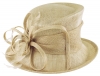 Max and Ellie Occasion Hat in Nude