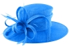 Failsworth Millinery Loops Events Hat in Ocean