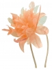 Aurora Collection Flower Aliceband Fascinator in Orange