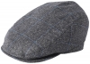 Failsworth Millinery Silk Mix Sports Cap in Pattern 192 - Grey