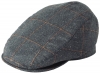 Failsworth Millinery Silk Mix Sports Cap in Pattern 194 - Grey