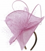 Failsworth Millinery Aliceband Events Disc Headpiece in Peony