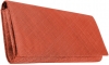 Failsworth Millinery Sinamay Clutch Bag in Persimmon