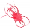 Elegance Collection Loops Clip Fascinator in Pink