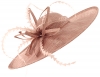 Failsworth Millinery Aliceband Saucer Headpiece in Rose-Gold