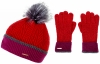 Alice Hannah Ella Knitted Wool Beanie with Matching Gloves