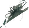 Max and Ellie Ascot Disc Headpiece in Slate