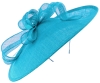 Max and Ellie Ascot Saucer Headpiece in Turquoise