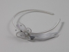 Butterfly Aliceband in White