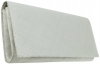 Failsworth Millinery Sinamay Clutch Bag in White