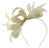 Failsworth Millinery Wide Loops Fascinator in White