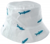 SSP Hats Shark Cotton Sun Hat in White